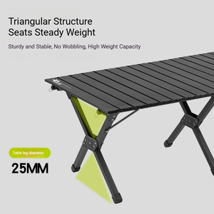 <span class=keywords><strong>Mesa</strong></span> Plegable de Acero al Carbono para Acampar, Portátil, Resistente al Agua, Ecológica y Personalizable, Ideal para <span class=keywords><strong>Playa</strong></span> y Exteriores - Product Image 5