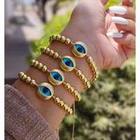 LS-B10138 Meilleure Vente Bracelet Religieux Vintage en Tissu Tressé et Perles, Breloques Pièce de Monnaie, Perle, Croix, Cœur, Cadeau de Fêtes