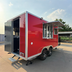 Sıcak satış tam donanımlı mobil otomat gıda römorkları kahve Kiosk aperatif Pizza barbekü Hot Dog otomat için dondurma arabası imtiyaz - Product Image 3