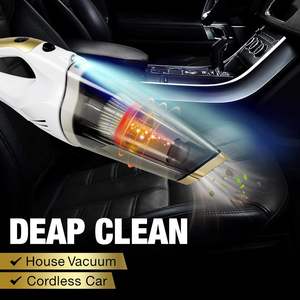 कार की सफाई के लिए पोर्टेबल मिनी कार वैक्यूम क्लीनर वायरलेस हूवर ऑटो वैक्यूम अन्य ताररहित हैंडहेल्ड वैक्यूम क्लीनर - Product Image 5