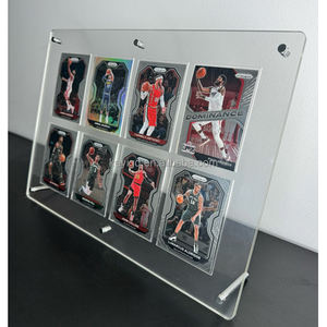 إطار عرض بطاقات الألعاب الأكريليك المخصص للتركيب على الحائط أو سطح الطاولة بـ 8/10/12/<span class=keywords><strong>24</strong></span> فتحة، علبة عرض لبطاقات التداول - Product Image 5