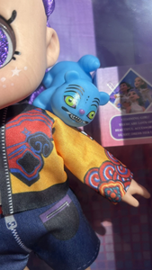 Figura de Acción de Juguete de Plástico de 10 y 13 Pulgadas con 5 Articulaciones, Temática Musical, Grupo de Cazadores de Brujas 5D Eyes K, Muñeco de Tigre Azul de Dibujos Animados - Product Image 6