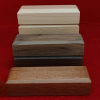 Noble trophée de Base en bois massif récompense forme de coupe personnalisée décoration promotionnelle artisanat à la main accessoires de piédestal en bois
