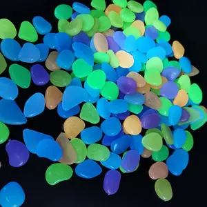 High Quality Luminous Glowing Garden Pebble Stone For Sale