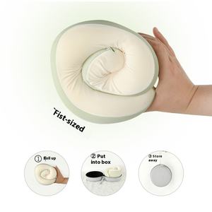 U-şekilli taşınabilir uçak bellek köpük seyahat yastık servikal destek ve yolculuklar sırasında konfor - Product Image 4