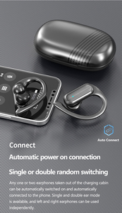 <span class=keywords><strong>Auriculares</strong></span> Inalámbricos A520 con Pantalla Digital JL V5.3, Cancelación de <span class=keywords><strong>Ruido</strong></span> de 51-60ms, <span class=keywords><strong>Auriculares</strong></span> Intrauditivos - Product Image 3