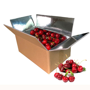 Tùy chỉnh 5.8mm cách điện vận chuyển carton nhôm lá lót UV lớp phủ tùy chỉnh 5.8mm bọt anh đào trái cây hộp thực phẩm tùy chỉnh - Product Image 1
