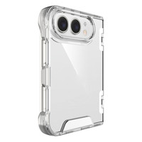 Étui de protection en métal avec charnière et béquille pour iPhone Duo 18 Fold, compatible avec iPhone 18, 17 Air, 16E, 15 Pro Max