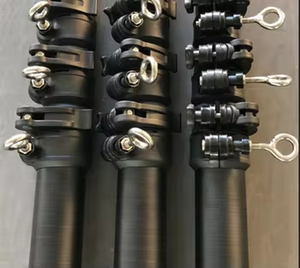 CNER 4,9 piedi-8,9 piedi in fibra di carbonio asta di stabilizzatore in fibra di carbonio canne <span class=keywords><strong>da</strong></span> <span class=keywords><strong>pesca</strong></span> telescopiche per acqua salata di mare - Product Image 3