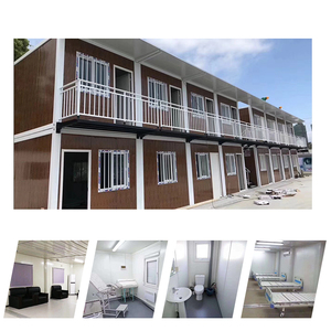 Mới kết cấu thép nhà xây dựng phẳng-gói container nhà văn phòng xây dựng với spliced thiết kế của bán - Product Image 2