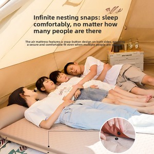 Matelas Gonflable Chunyafang Portable pour <span class=keywords><strong>Camping</strong></span> et Randonnée, Lit d'Appoint Automatique pour Voiture, <span class=keywords><strong>Tapis</strong></span> <span class=keywords><strong>de</strong></span> Couchage Pliable pour <span class=keywords><strong>Sol</strong></span> Extérieur - Product Image 3