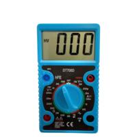 Multimeter Digital AC/DC Voltmeter DC Ammeter Ohm Meter Dioda Transistor Uji Kontinuitas Buzzer Output Gelombang Persegi Teknisi Listrik