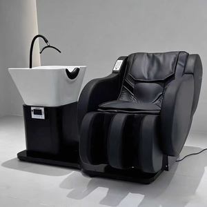 Cama de Lavado de Cabello Eléctrica Exclusiva VIP, Giratoria y con Función de Elevación, para Salón de Belleza, Peluquería, Masajes de Celebridades de Internet - Product Image 1