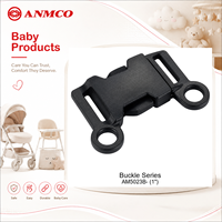 Vente en gros, produit phare : Boucle à dégagement latéral en plastique à 3 voies, 25 mm, pour chaise haute, poussette, rehausseur et berceau de bébé de haute qualité