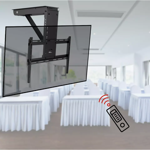 Soporte de Techo Motorizado para TV Peacemounts <span class=keywords><strong>CTM</strong></span>-3 con Control Remoto, Material SPCC, Color Negro, Capacidad de 93 LBS/40 kg, VESA 200-600 mm, Inclinación de 0-85 Grados - Product Image 5