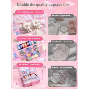 Kit de pâte à modeler musicale en silicone DIY, jouet anti-stress patte de chat fait main, unisexe, Squishy Cai Ma - Product Image 3