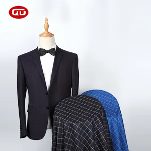 Китайское производство, однотонный крашеный текстиль, Дубайский мужской костюм, ткань для официальной одежды
