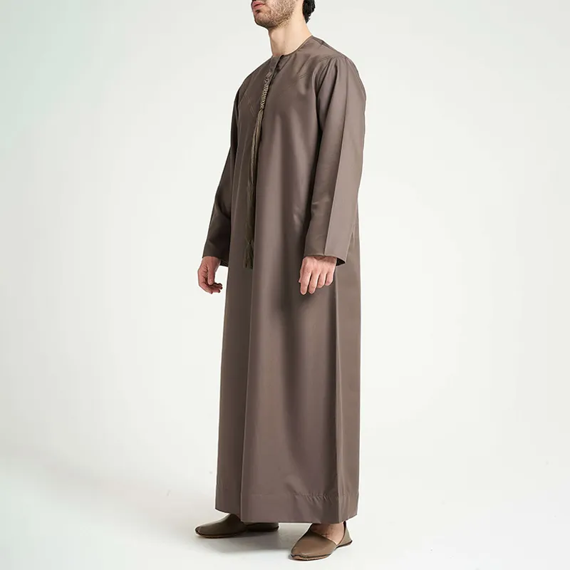 Offre spéciale abaya à la mode robe musulmane robe pour hommes thobes vêtements islamiques thobe pour hommes