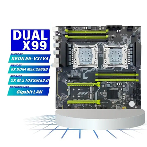 เมนบอร์ด X99 แบบ Dual Channel ชิปเซ็ต C612 สำหรับเล่นเกมบนเดสก์ท็อป เมนบอร์ด X99 รองรับแรม Ddr4 พร้อมเมนบอร์ด 2680V4 - Product Image 4
