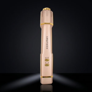 Appareil portable de rajeunissement cutané à micro-courant, corps en métal doré, chargement USB - Product Image 1