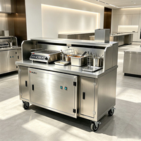 Vente directe usine – Extracteur d'air mobile en acier inoxydable CE écologique pour cuisine commerciale, idéal pour les bars et les restaurants de barbecue