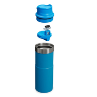 Tasse de voyage classique à gâchette adaptée à la plupart des porte-gobelets Isolation sous vide à double paroi Matériau résistant et durable sans BPA