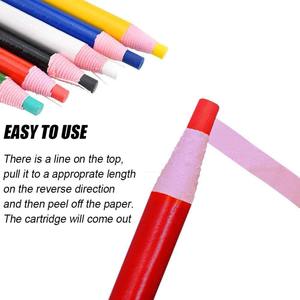 12 pc/pack crayons de <span class=keywords><strong>craie</strong></span> de tailleur de <span class=keywords><strong>couture</strong></span> sans coupe tissu marqueur <span class=keywords><strong>stylo</strong></span> <span class=keywords><strong>couture</strong></span> <span class=keywords><strong>craie</strong></span> vêtement crayon pour tailleur accessoires de <span class=keywords><strong>couture</strong></span> - Product Image 2