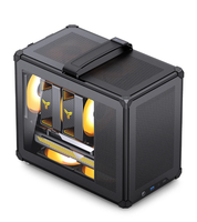 C6 MAX Mid Tower ATX Computer Case Plastic and Aluminum Alloy with Fan Stocked Product