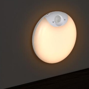 Lampe de nuit LED ultra-mince moderne à capteur, alimentée par piles, pour chambre à coucher et éclairage de placard domestique, lumière LED USB - Product Image 1