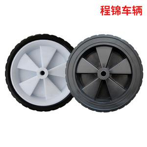 ล้อพลาสติก PVC ขนาด 6 นิ้ว แบบกันลื่น สำหรับรถเข็นแคมป์ปิ้ง รถเข็นเครื่องมือ - Product Image 5