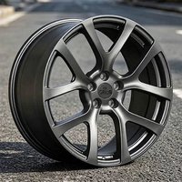 Jantes en alliage d'aluminium forgé Orida Factory Direct 18 19 20 pouces 5x114.3, couleur personnalisée noir mat, pour coupé sport électrique.