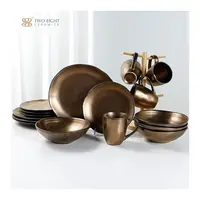 Luxury Gold Porcelain Dishes and Plates