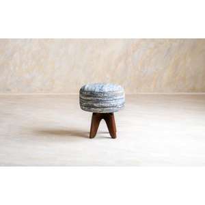 Traditional Style Handwoven Soft Pouf Floor Cushion Home Decor Accent for Living <b>Room</b> Lounge School or Reading <b>Book</b> - Product Image 4