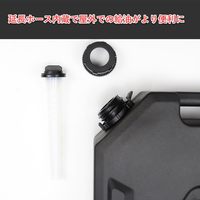 Accessoires TELLIKA pour JB74, réservoir de carburant en acier inoxydable Jerry Can 7,5 L, support pour Jimny JB64 2018-2020 3 portes