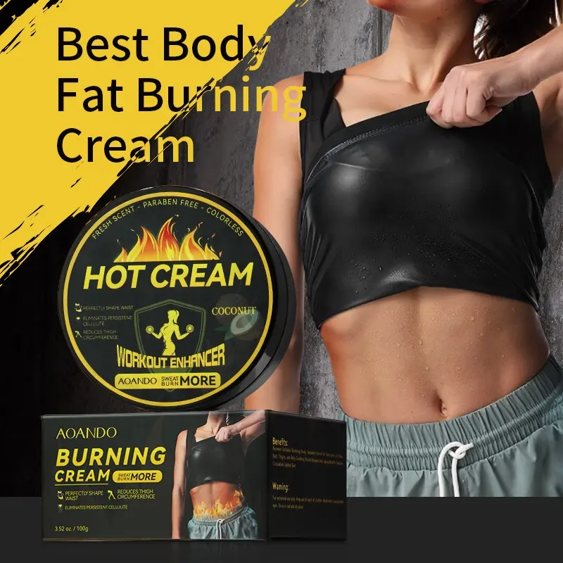 OEM Koffein Anti Cellulite Hot Sweat Creme Gewichts verlust Fett verbrennung Lotion Natürliche Vegan Sweat Workout Enhancer Schlankheit creme