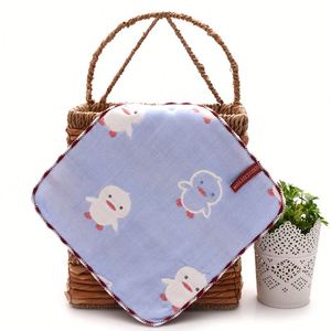 Serviette en gaze tissée à six couches personnalisée 25*25cm, carré, pour le bain, lingette pour enfant, lavage du visage, pour la maison, pour la salle de bain - Product Image 6