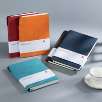 Carnet de notes A5 en cuir à couverture rigide, reliure thermique créative, épaissi, 100 feuilles, idéal pour les cadeaux – Nouveauté 2023, Vente Flash