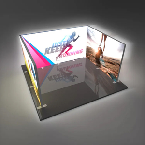 Gran oferta, proveedor de China de alta calidad, cajas pequeñas duraderas portátiles personalizadas, feria comercial, caja de luz de tela Led impermeable de 36" - Product Image 6