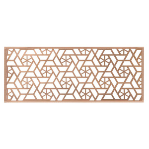 Piezas de Arte Cortadas con Chorro de Agua en Acero Inoxidable 304 de 1 mm de Grosor con Patrones Intrincados para Decoración de Interiores y Biombos - Product Image 5