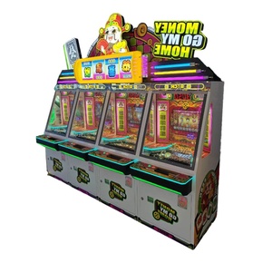 เครื่องเล่นเกม Go My HomePusher Arcade Machine ขอแสดงความยินดีกับการสร้างรายได้มากมายด้วยอุปกรณ์ความบันเทิงแบบอินเทอร์แอคทีฟหลายหน่วยที่มีธีมเกี่ยวกับการสร้างโชคลาภ - Product Image 4