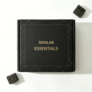Custom Black Kraft Corrugated Self-locking Mailer <b>Box</b> Stripe Pattern Print Design Branded Shipping <b>Box</b> for E-commerce <b>Small</b> - Product Image 1
