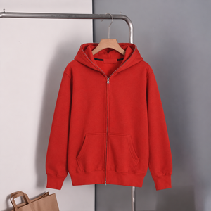 Egwun Chen Wholesale Custom Vintage Men's 100% Cotton Double-Hood Zip-Up Casual <b>Red</b> Camouflage <b>Hoodie</b> Pullover Pocket Design - Product Image 1