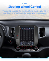 CARUPEZ-Estéreo de coche Android de 9,7 pulgadas para Sportage 3 2010-2016 LHD 7862S 8 núcleos DSP GPS navegación Vertical CarPlay cámara de respaldo