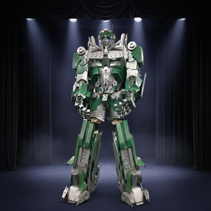 New High-End Fashion Green Color <strong>Optimus</strong> <strong>Prime</strong> Robot Mascot <strong>Costume</strong> for Adults Wear Walking Robot <strong>Costumes</strong> - Product Image 6