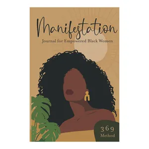 Journal Manifest Daily Printing Undated 369 Manifestation Journal Custom Logo Black Women