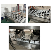 Machine automatisée de remplissage et de scellage de gobelets en plastique à roulement pneumatique à haut rendement avec courroie pour boissons au jus