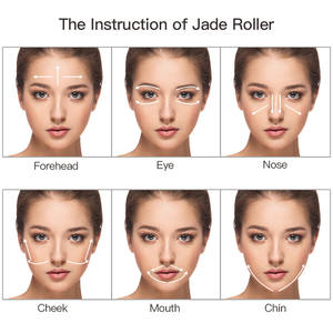 Rullo Facciale in <span class=keywords><strong>Giada</strong></span> Verde Naturale Kinwong, Massaggiatore per Lifting <span class=keywords><strong>Viso</strong></span> e Collo - Product Image 6