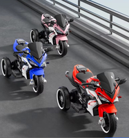 Motocicleta Eléctrica Económica de 12 V para Niños, Juguete de Batería Recargable para Niños de 2 a 4 Años, Motocicleta de Juguete Simulada