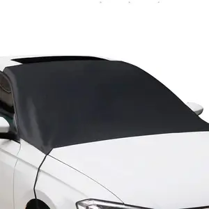 Taşınabilir 190T 210T Polyester araç camı güneşlik kapak kar güneş araba ön kapak araç ön camı kapak