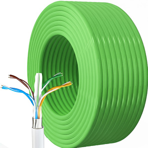 Cable de Comunicación y Datos Certificado, <span class=keywords><strong>UTP</strong></span>/FTP Cat5e/Cat6, Cobre Desnudo de 24 AWG, Cubierta de PVC/LSZH, para Sistemas de Red y CCTV - Product Image 2
